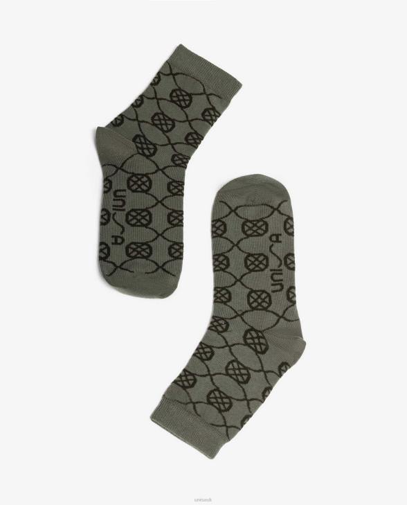 Women Unisa Organic cotton socks Green0X8N1090