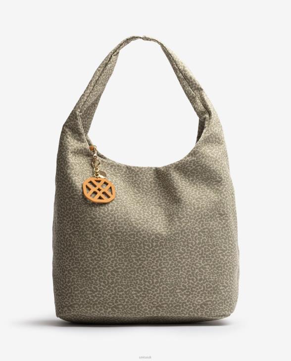 Women Unisa Recycled fabric handbag Green0X8N1093