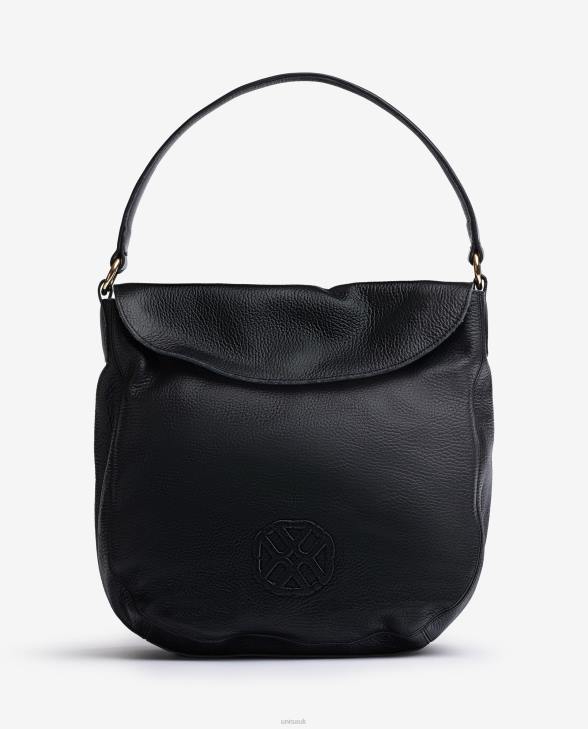 Women Unisa Large handbag with a monogram Black0X8N1143
