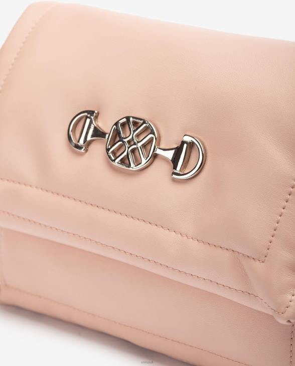 Women Unisa Quilted effect bag with a monogram Pink0X8N1181