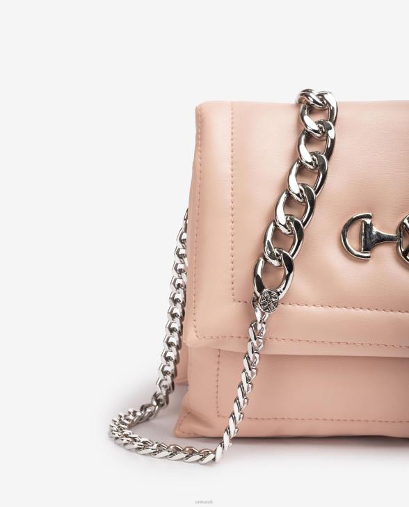 Women Unisa Quilted effect bag with a monogram Pink0X8N1181