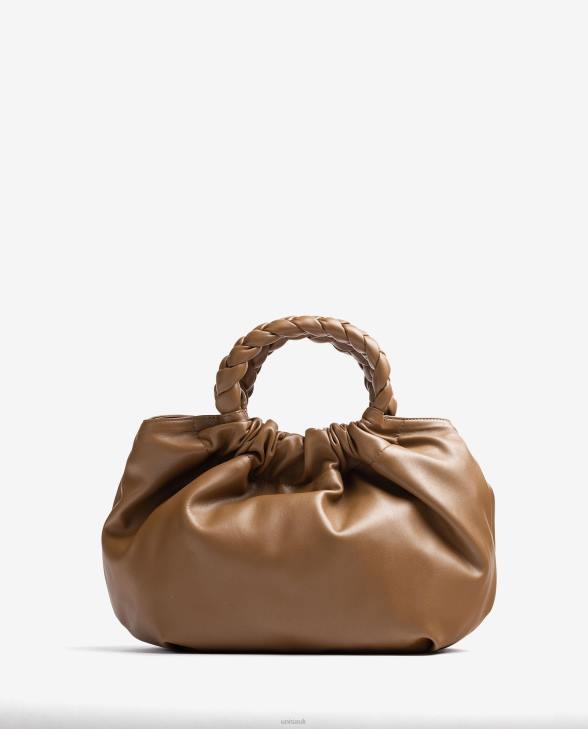 Women Unisa Round handle handbag Brown0X8N1174