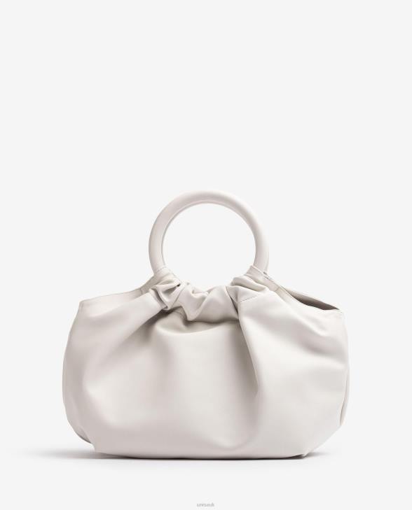 Women Unisa Round handle handbag White0X8N1180