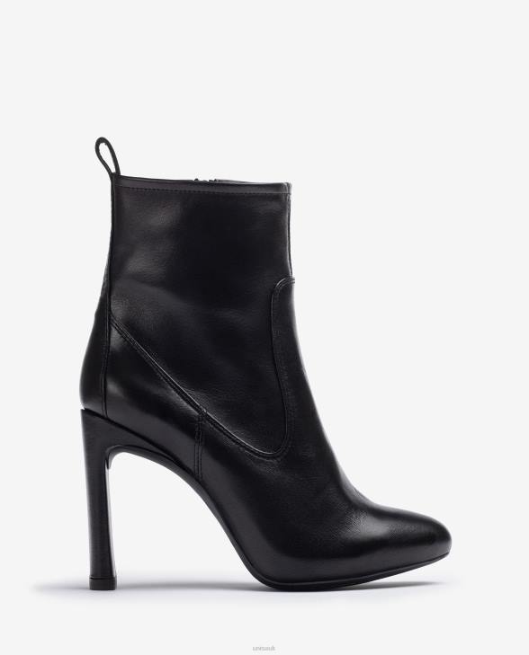 Kids Unisa Leather ankle boots with heel and inner platform Fashion0X8N1000