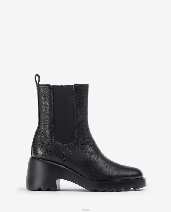 Women Unisa Ankle boot with side gussets and a zip Fashion0X8N984