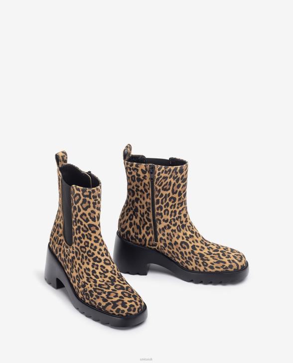 Women Unisa Ankle boot with side gussets and a zip Graceful0X8N985