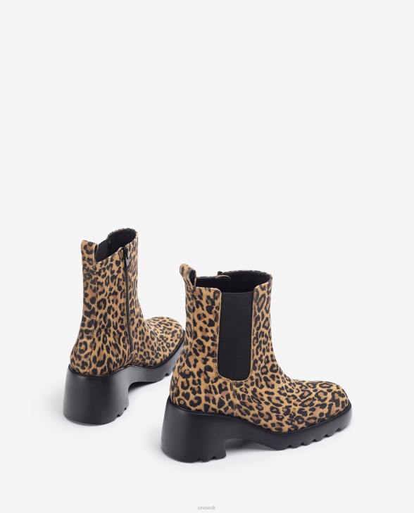 Women Unisa Ankle boot with side gussets and a zip Graceful0X8N985