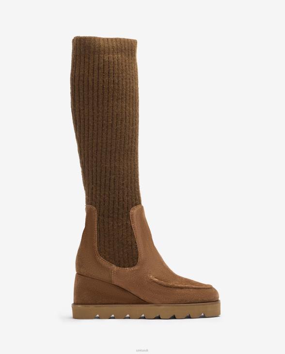 Women Unisa Boot with a ribbed fabric sock Graceful0X8N1073