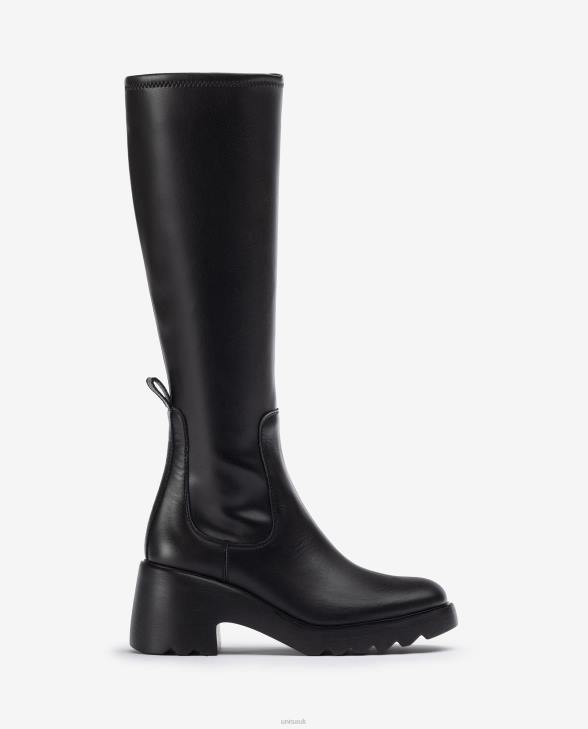 Women Unisa Boot with a zip on the inside and a rubber sole Graceful0X8N1036