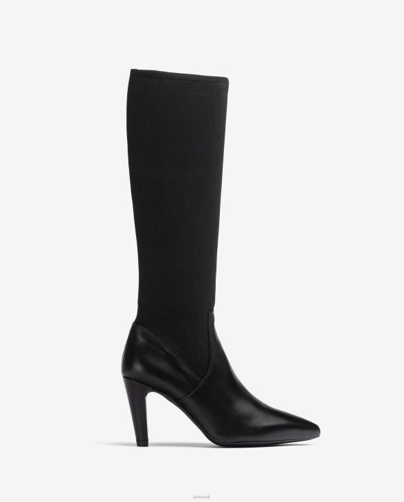 Women Unisa Boot with recycled stretch fabric quarter top line Fashion0X8N1043