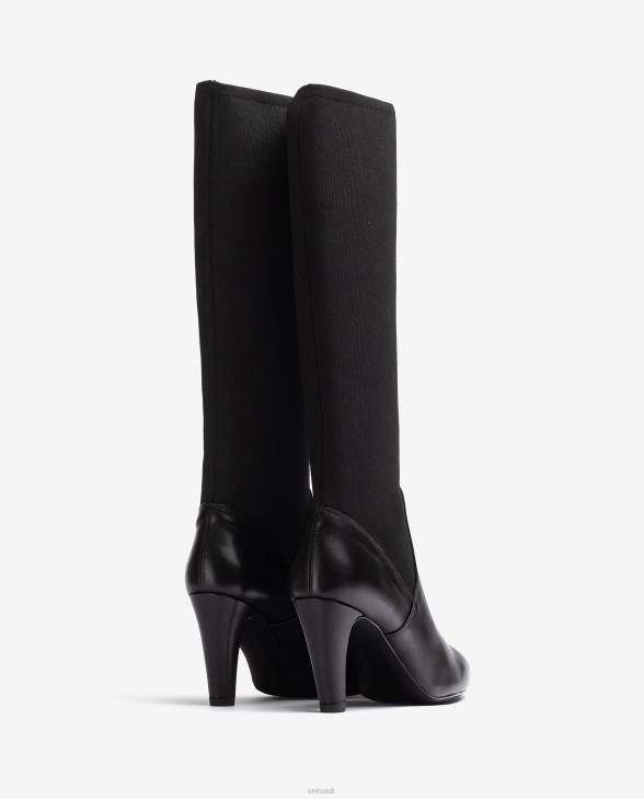 Women Unisa Boot with recycled stretch fabric quarter top line Fashion0X8N1043