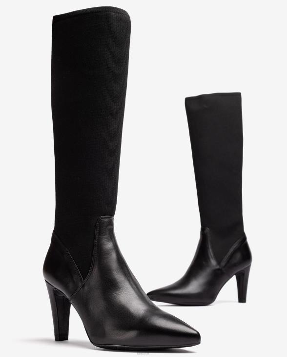 Women Unisa Boot with recycled stretch fabric quarter top line Fashion0X8N1043