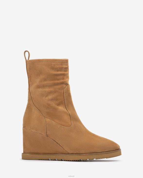 Women Unisa High leg boot Brown0X8N1002