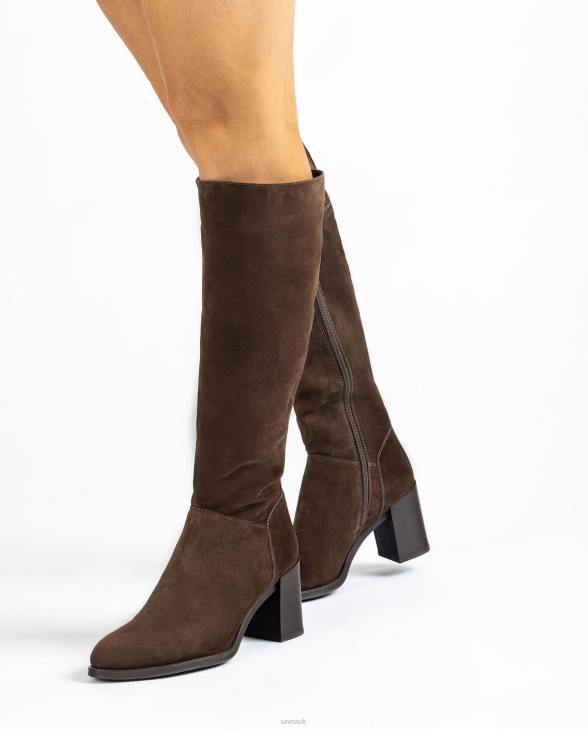 Women Unisa High leg boot with a zip on the inside Fashion0X8N1056