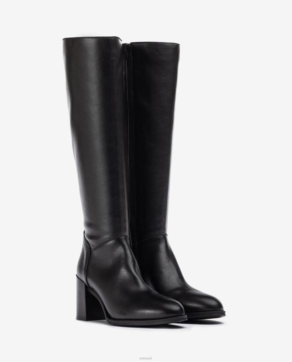 Women Unisa High leg boot with a zip on the inside Graceful0X8N1080