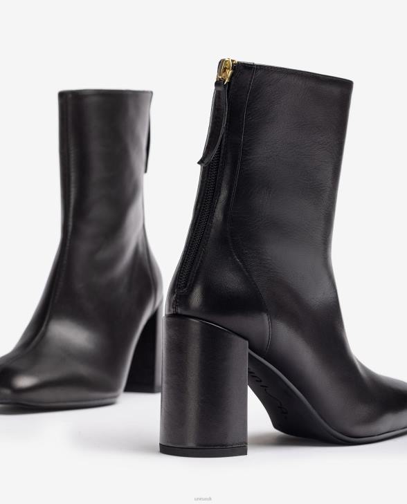 Women Unisa Square toe ankle boot with a centre seam Fashion0X8N1006