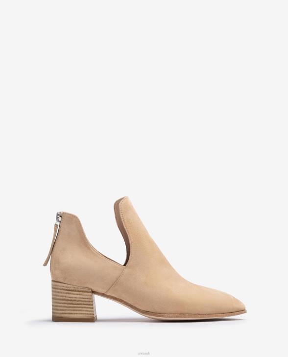 Women Unisa Suede ankle boot Beige0X8N850
