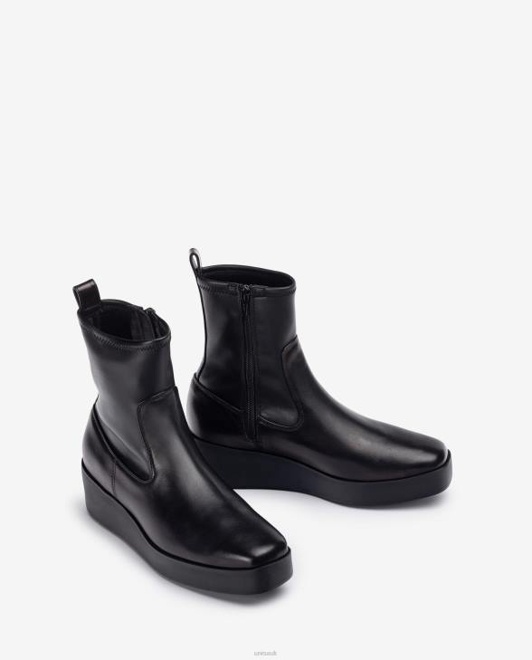 Women Unisa SuperLight ankle boot with a stretch fabric quarter top line Graceful0X8N902