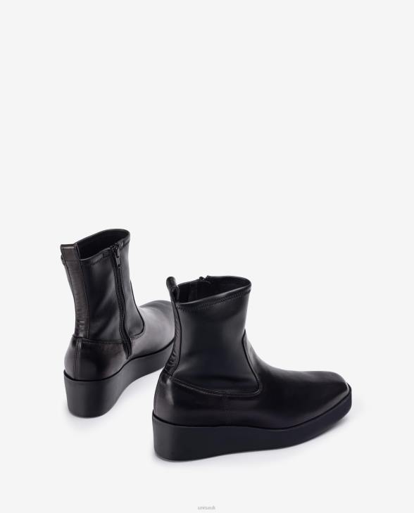 Women Unisa SuperLight ankle boot with a stretch fabric quarter top line Graceful0X8N902