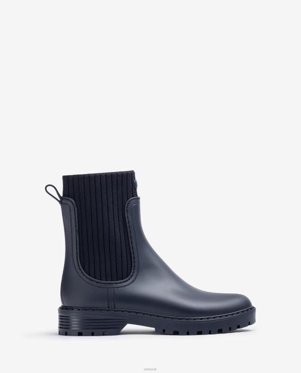 Women Unisa SuperSoft Wellington ankle boots Blue0X8N856