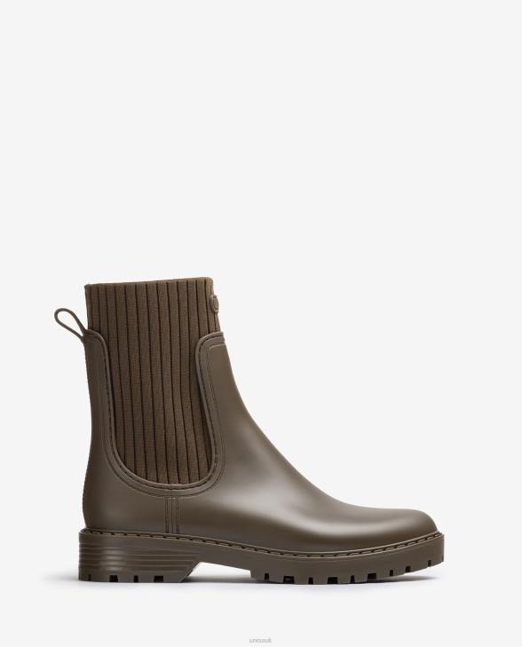 Women Unisa SuperSoft Wellington ankle boots Green0X8N861