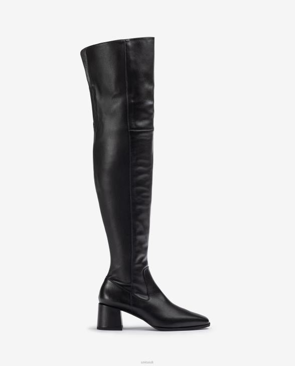 Women Unisa Thigh boot with a square toe Fashion0X8N1041