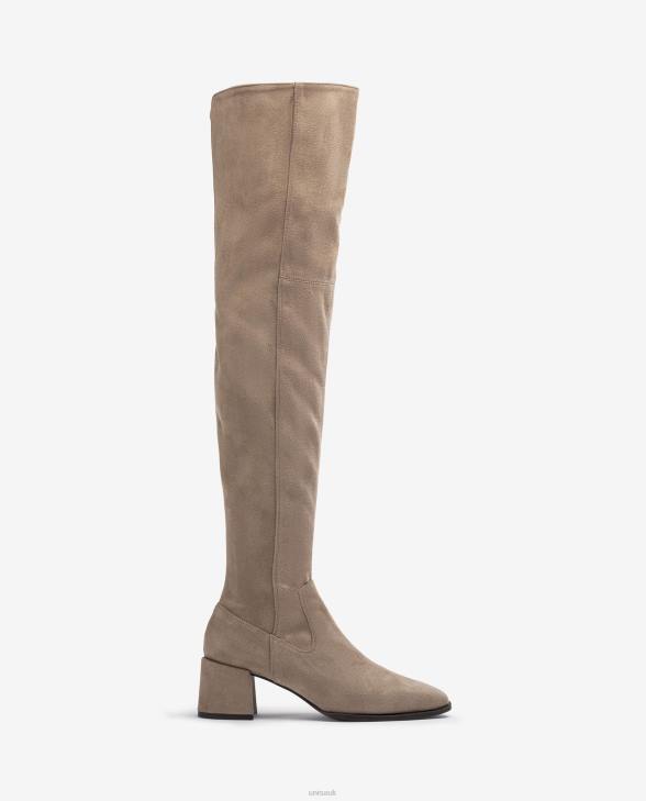 Women Unisa Thigh boot with a square toe Fashion0X8N1042