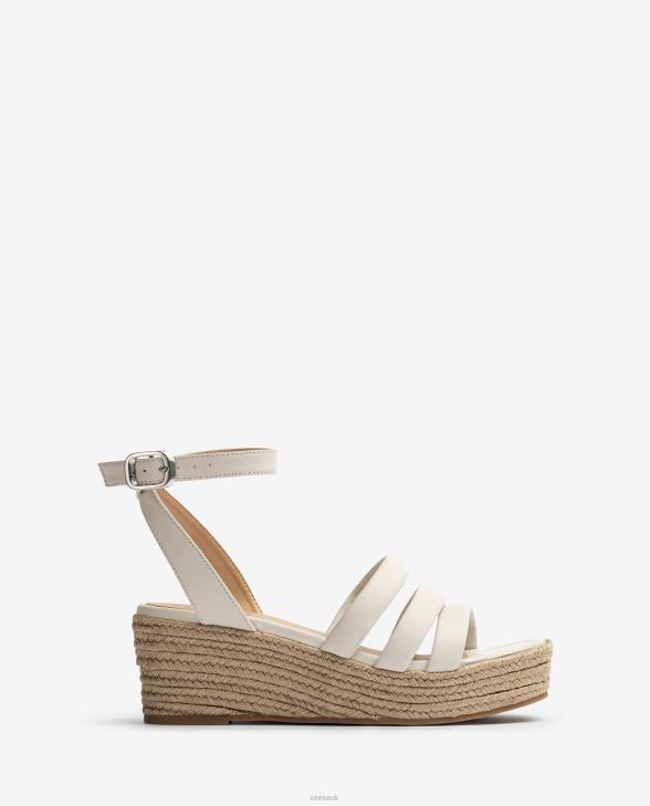 Women Unisa Strappy sandals with square toe White0X8N370