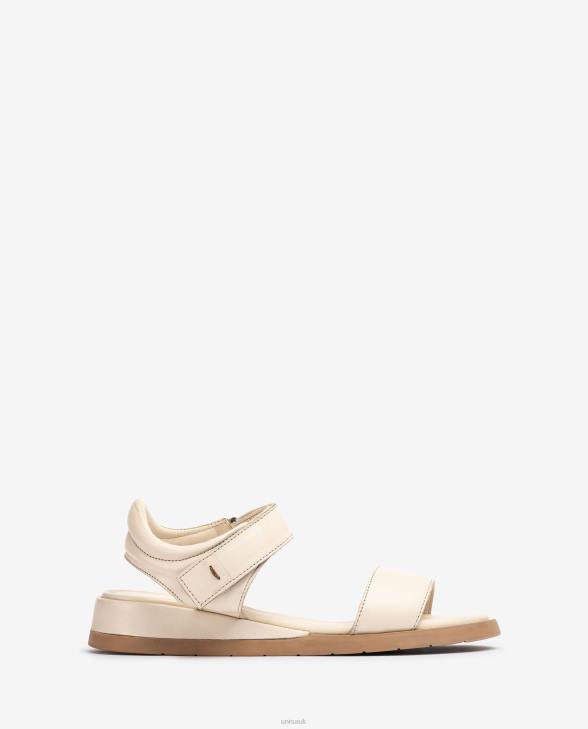 Women Unisa Comfortable leather sandal Brown0X8N114