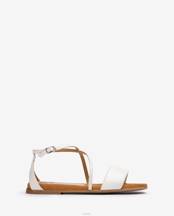 Women Unisa Flat leather sandal Fashion0X8N350