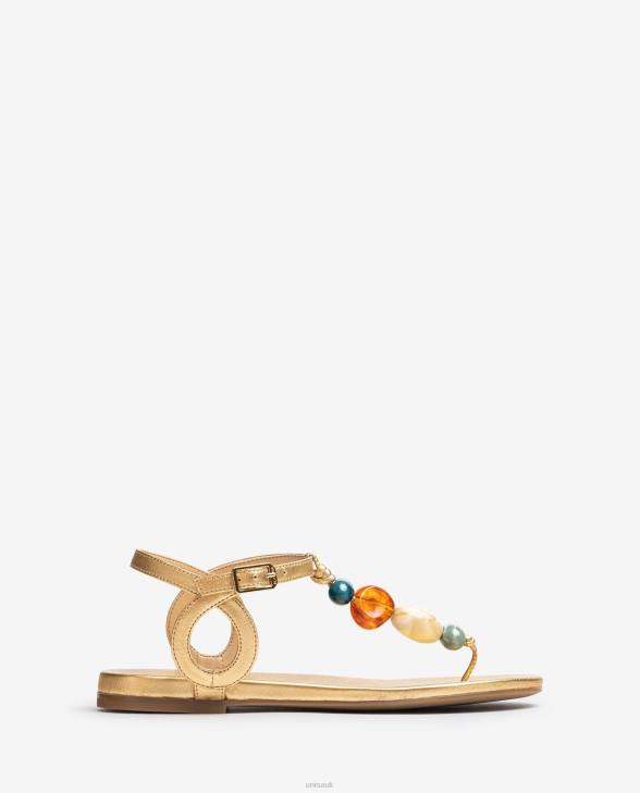 Women Unisa Toe-post sandal with trim Graceful0X8N45