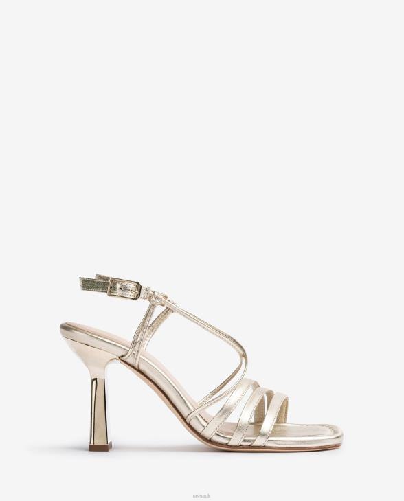 Women Unisa Metal effect straps sandals Fashion0X8N359