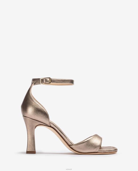 Women Unisa Metallic effect D'Orsay ankle strap sandal Fashion0X8N262