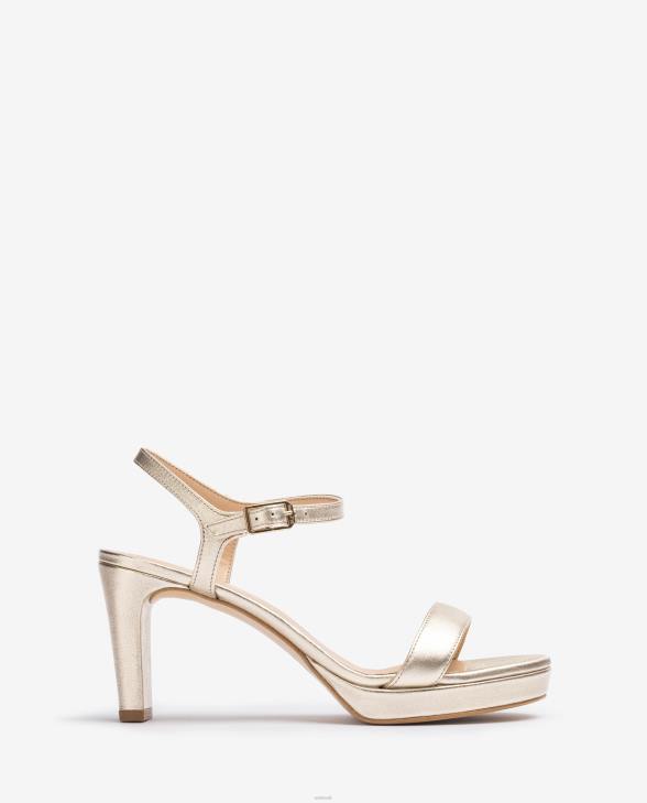 Women Unisa Metallic effect leather sandal Fashion0X8N278