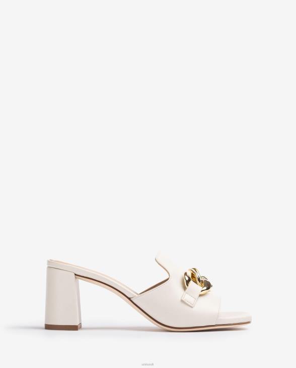 Women Unisa Mule with a chain White0X8N188
