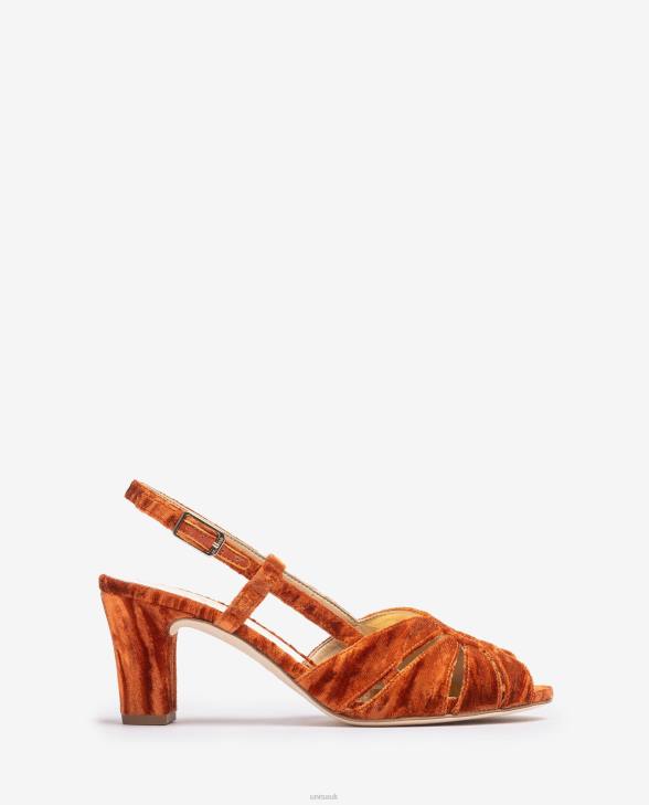 Women Unisa Sandal made in velvet Graceful0X8N1318