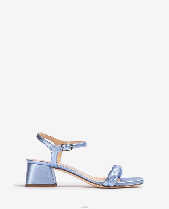 Women Unisa Sandal with a braided strap Blue0X8N142