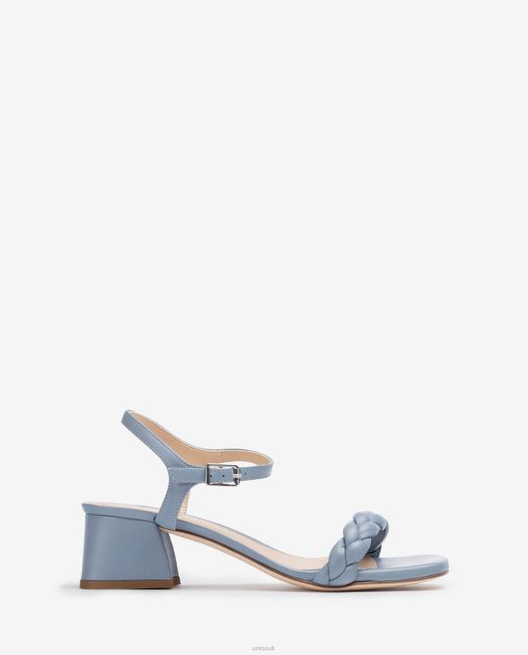 Women Unisa Sandal with a braided strap Blue0X8N147