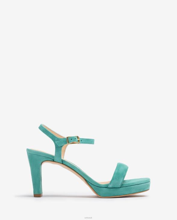 Women Unisa Suede sandal Green0X8N274