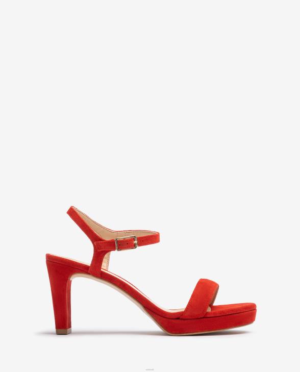 Women Unisa Suede sandal Red0X8N276