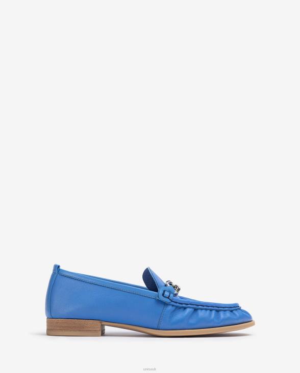 Women Unisa Loafer with a chain Blue0X8N622