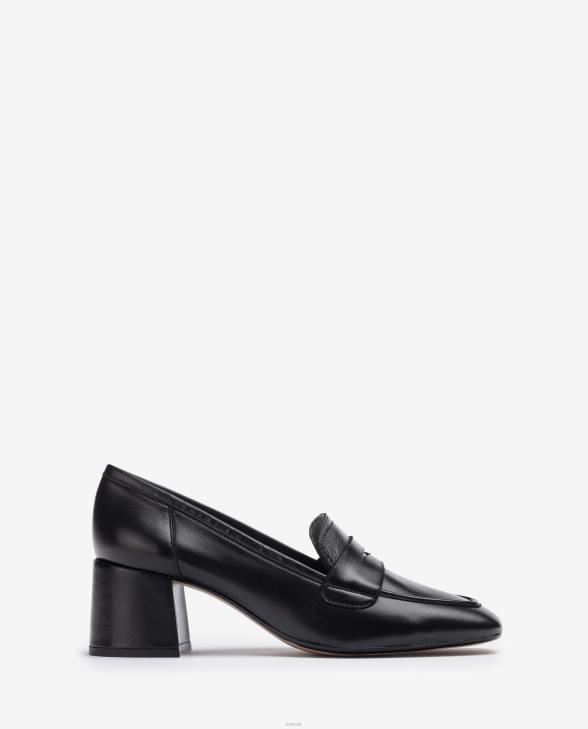 Women Unisa Loafer with a heel Black0X8N610