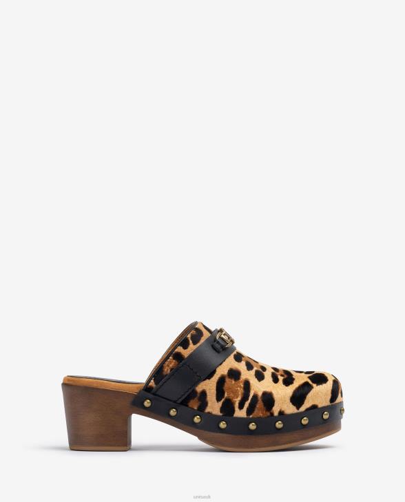 Women Unisa Printed clog with a monogram Fashion0X8N820