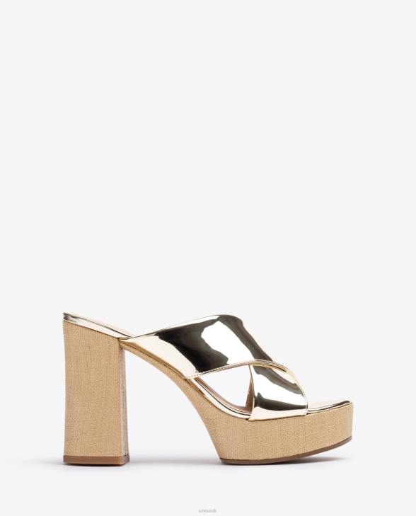 Women Unisa Wide cross-over strap sandal Graceful0X8N826