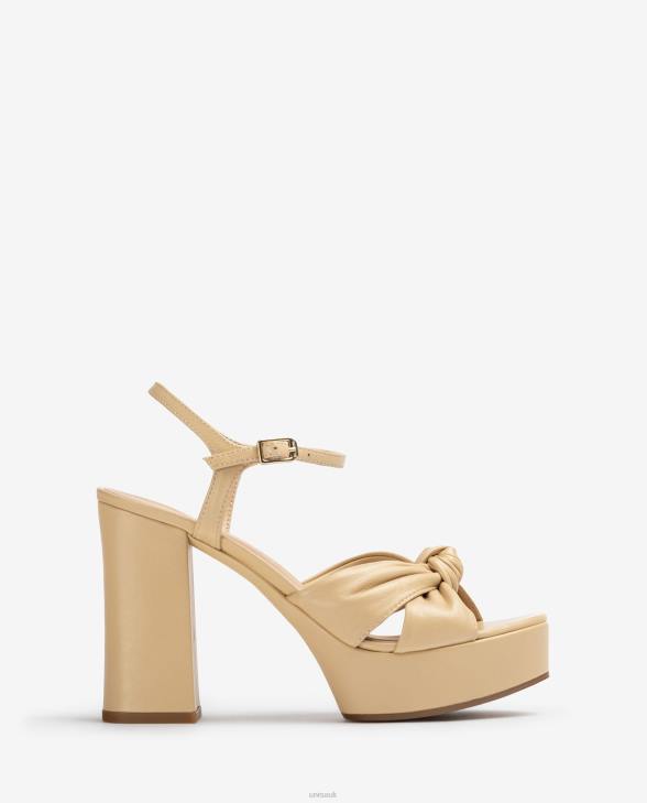 Women Unisa High heel and platform sandal Beige0X8N402
