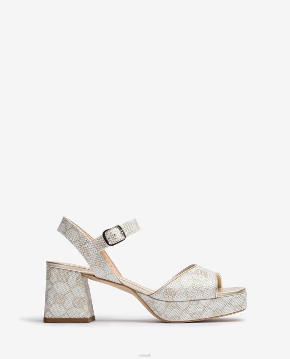 Women Unisa Sandal with a heel and platform Graceful0X8N214