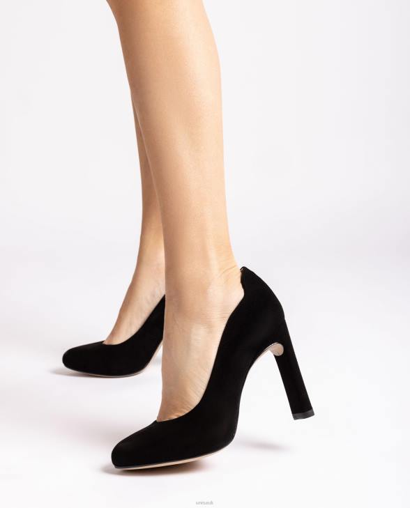 Women Unisa High heel shoe with an inner platform Black0X8N577