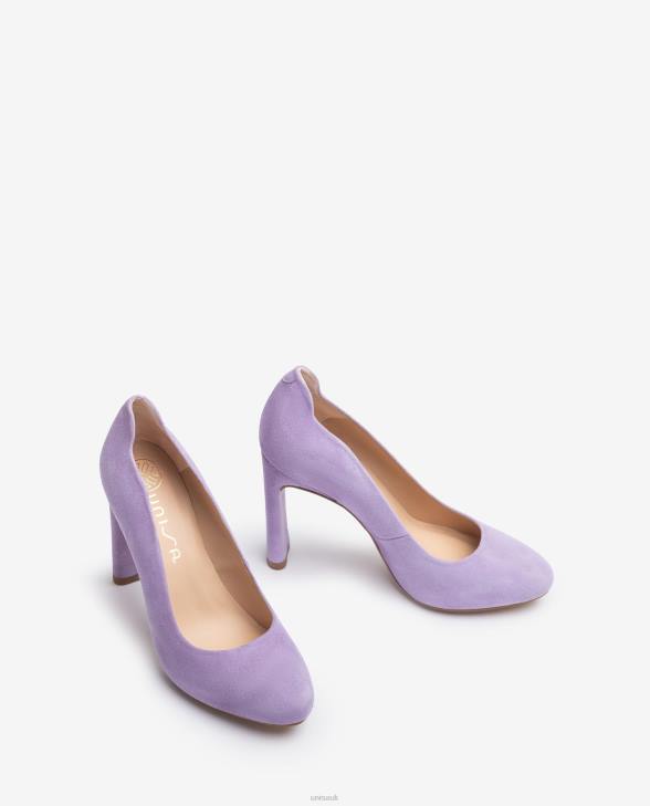 Women Unisa High heel shoe with an inner platform Lila0X8N569