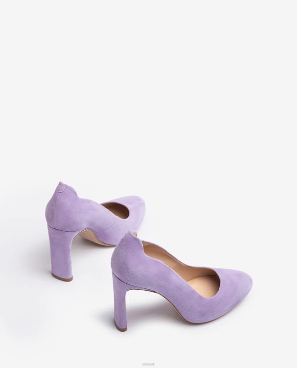 Women Unisa High heel shoe with an inner platform Lila0X8N569