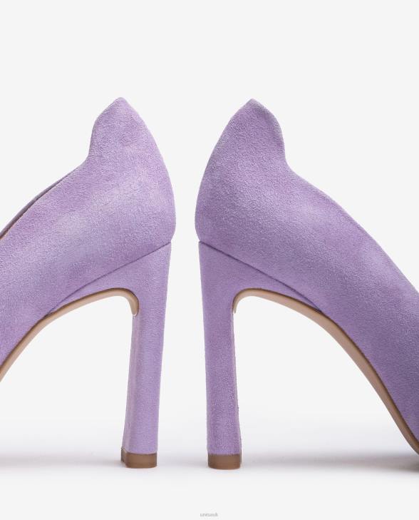 Women Unisa High heel shoe with an inner platform Lila0X8N569